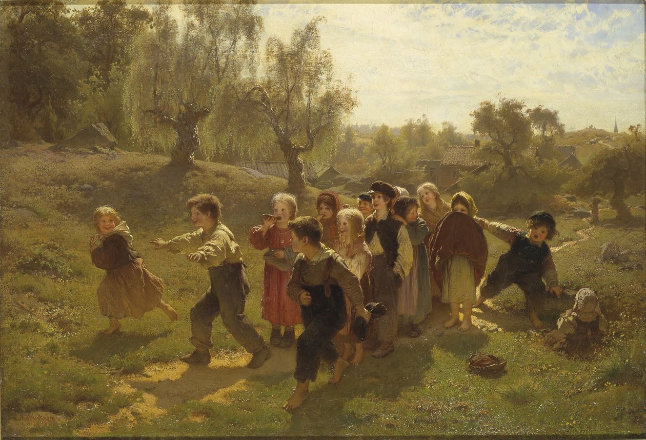 The Game by August Malmström
