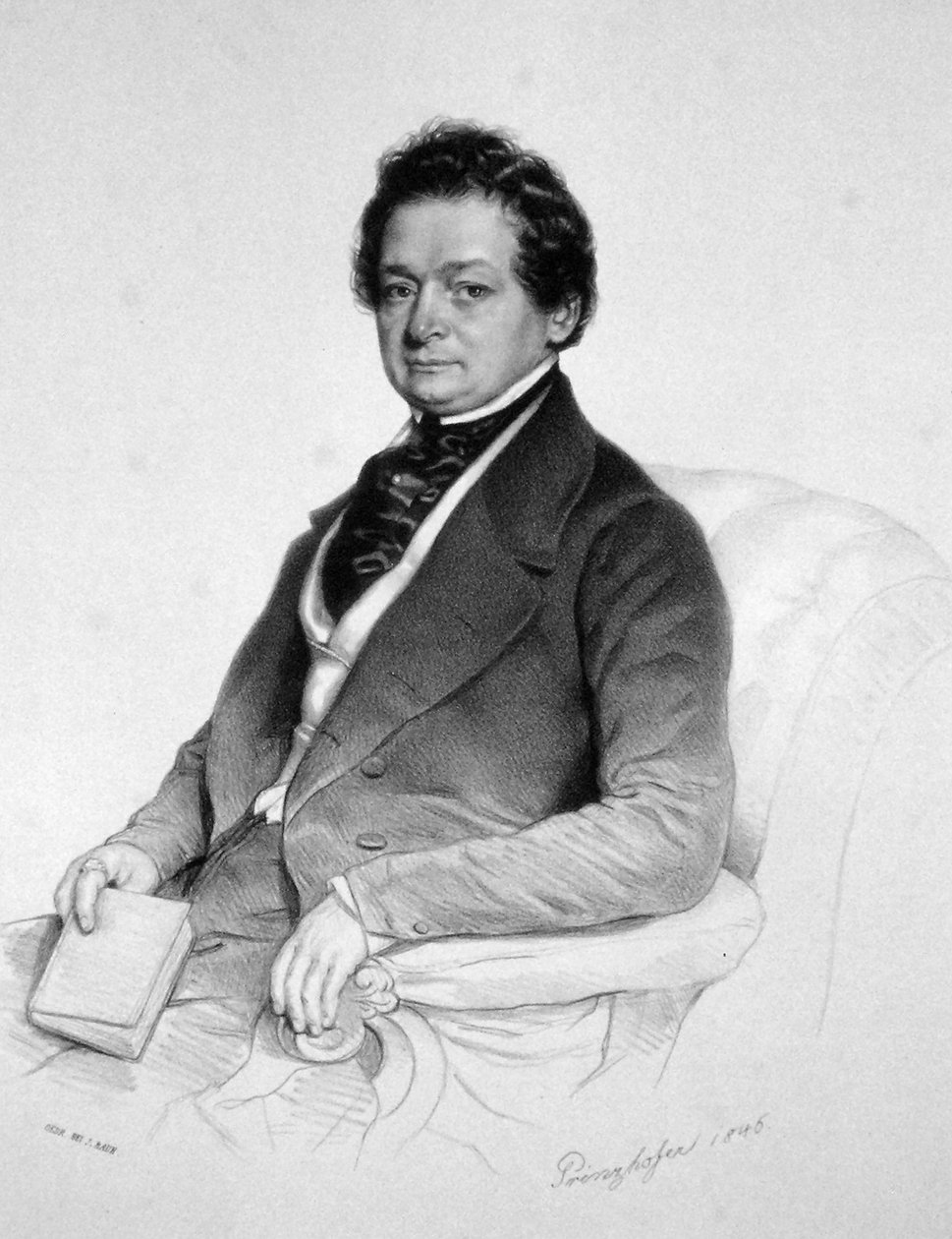 Franz Xaver Hlubek by August Prinzhofer