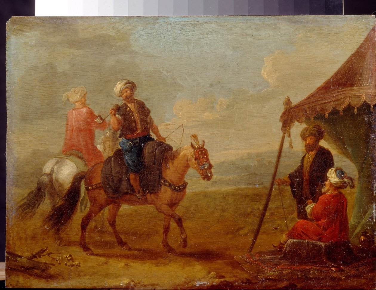 Turkish Riders by August Querfurt