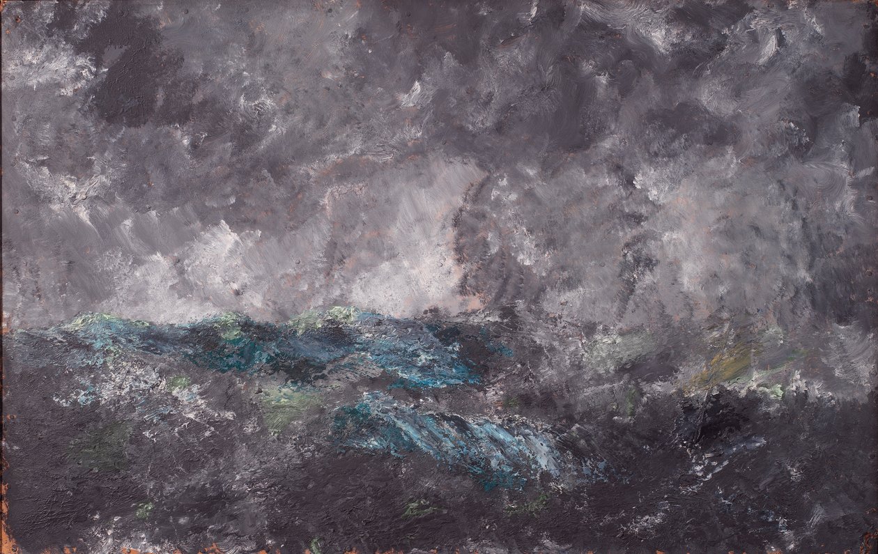 Storm in the Skerries. "The Flying Dutchman" by August Strindberg