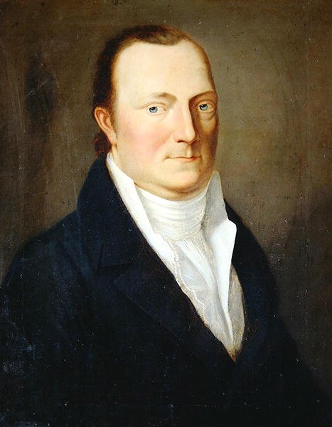 Portrait of President of the Police Ludwig von Manger, c.1825 by August von der Embde