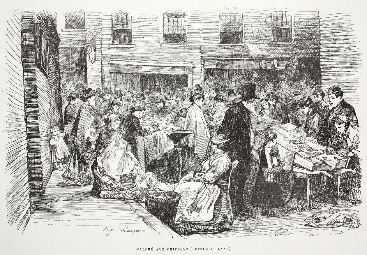 Petticoat Lane, illustration from 
