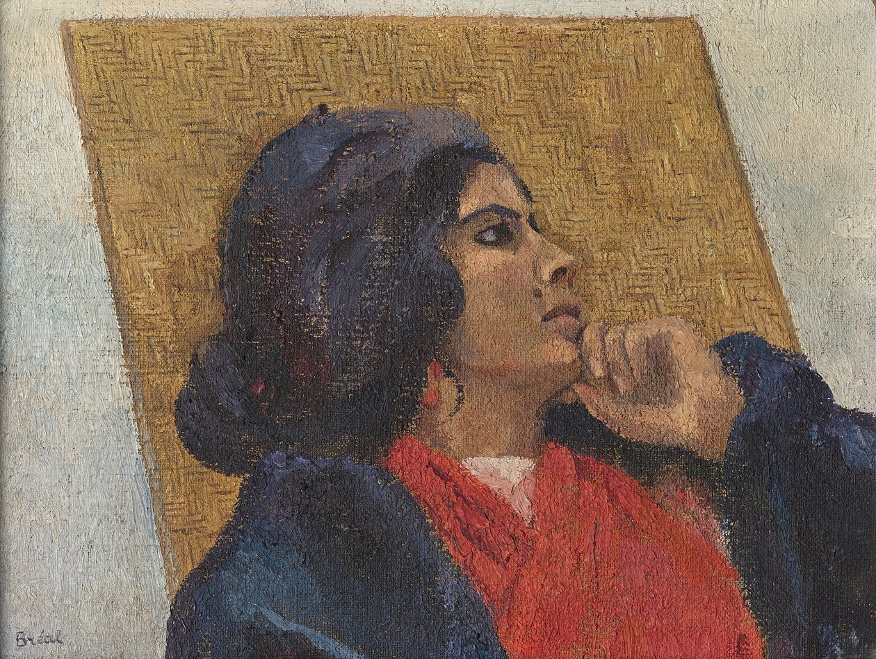 The Sick Gypsy by Auguste Breal