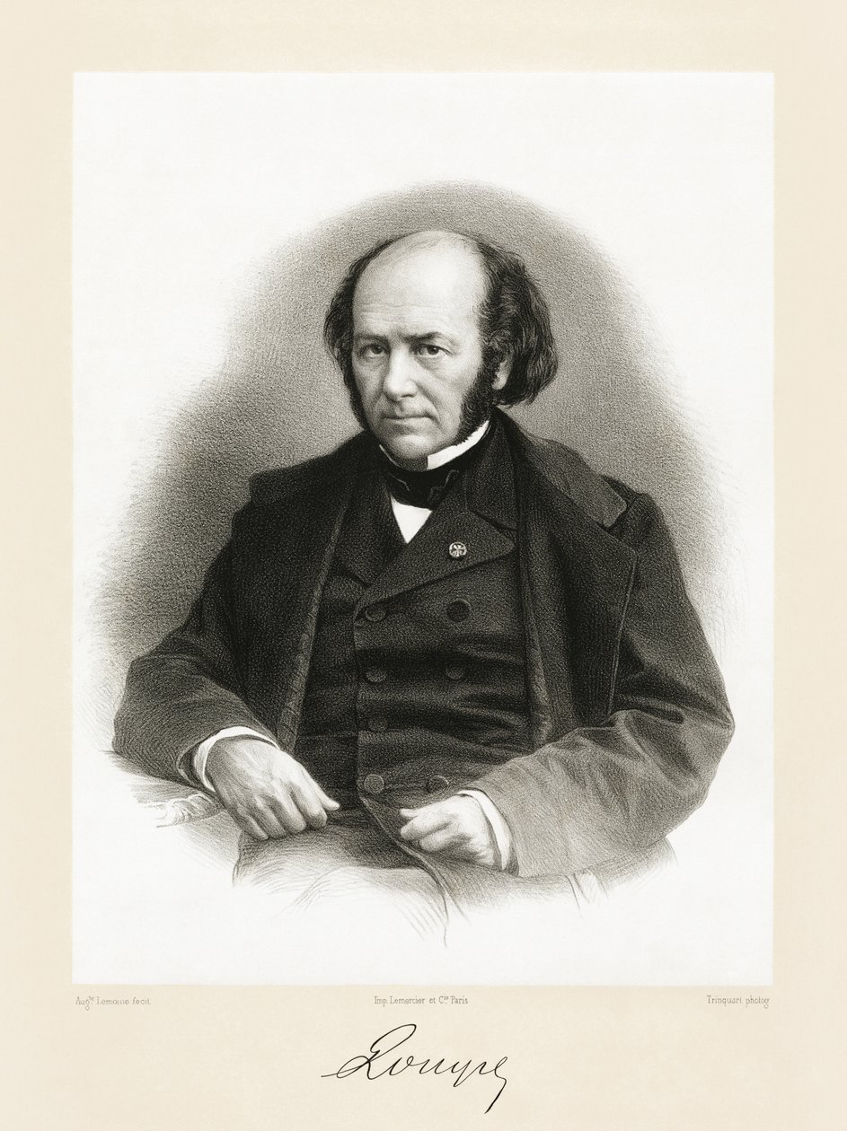 François Achille Longet by Auguste Charles Lemoine