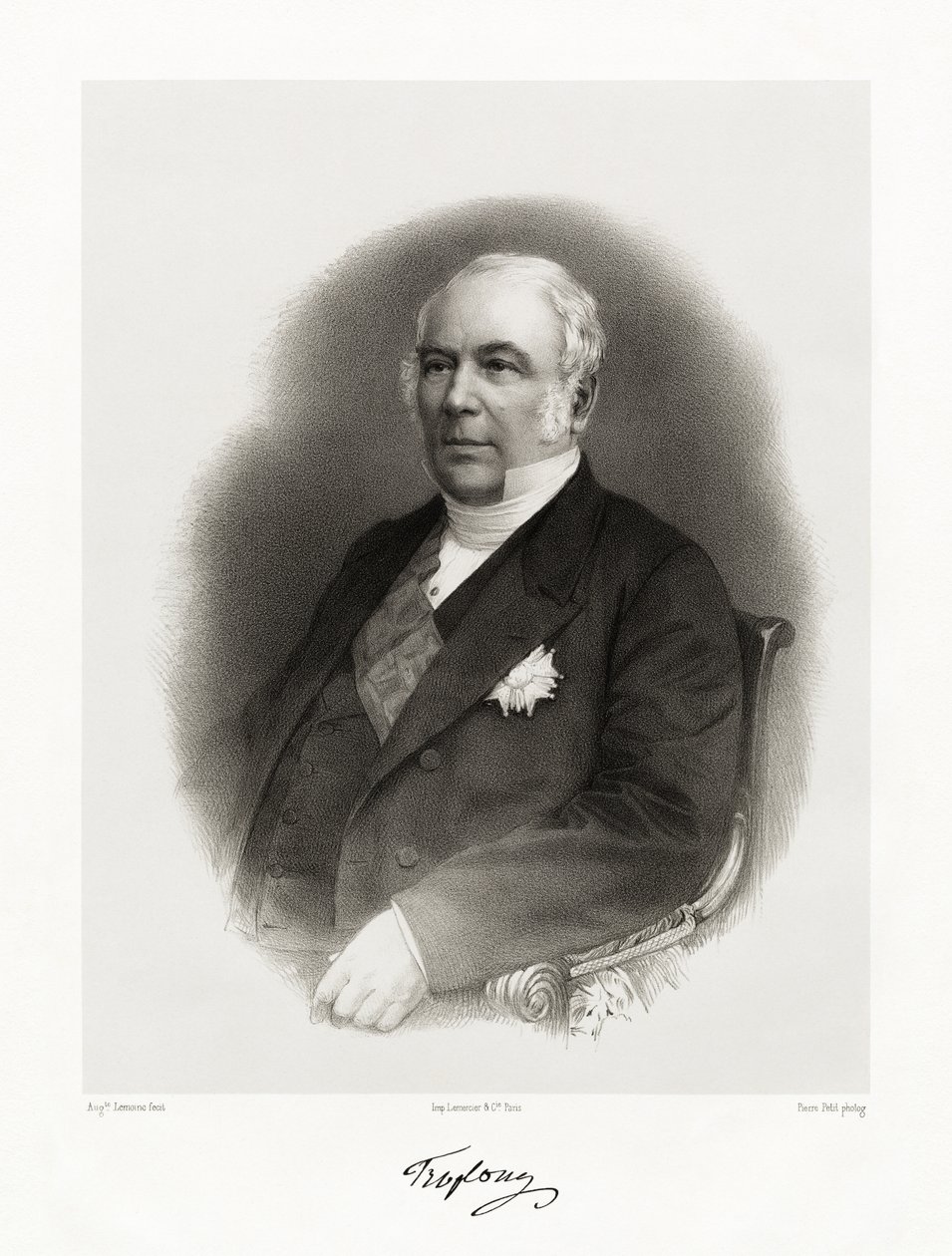 Raymond Théodore Troplong by Auguste Charles Lemoine