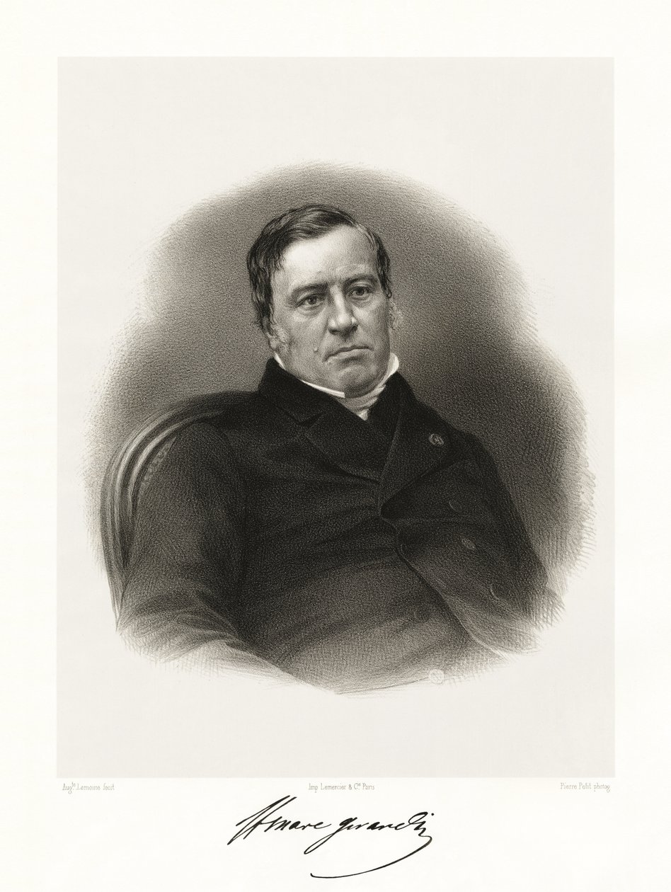 Saint-Marc Girardin by Auguste Charles Lemoine