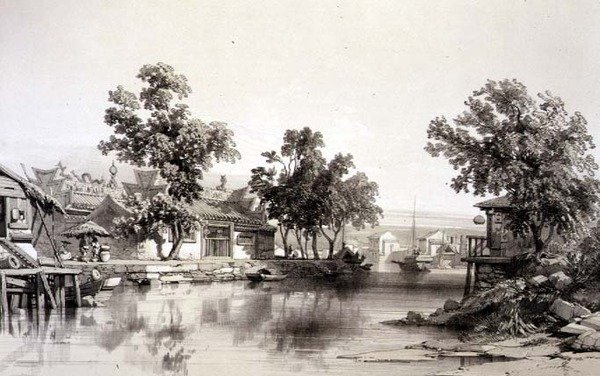 The Temple and Canal of Honan, plate 29 from 