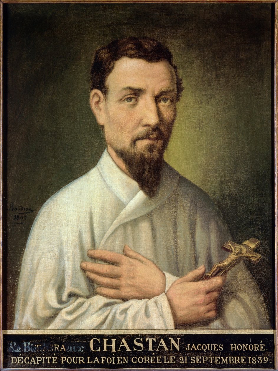 The Missionary Chastan by Auguste Alexandre Baudran