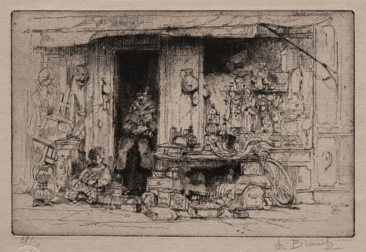 The Odds and Ends Dealer by Auguste Brouet