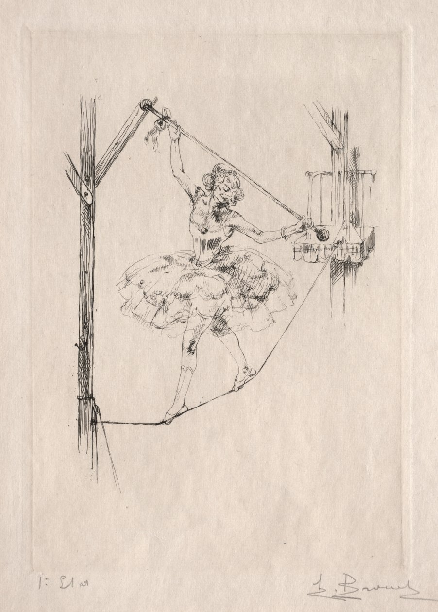 Tightrope Dancer by Auguste Brouet