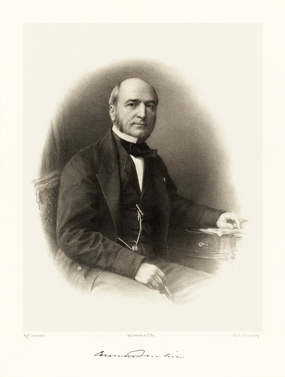 Louis Henri Armand Behic by Auguste Charles Lemoine