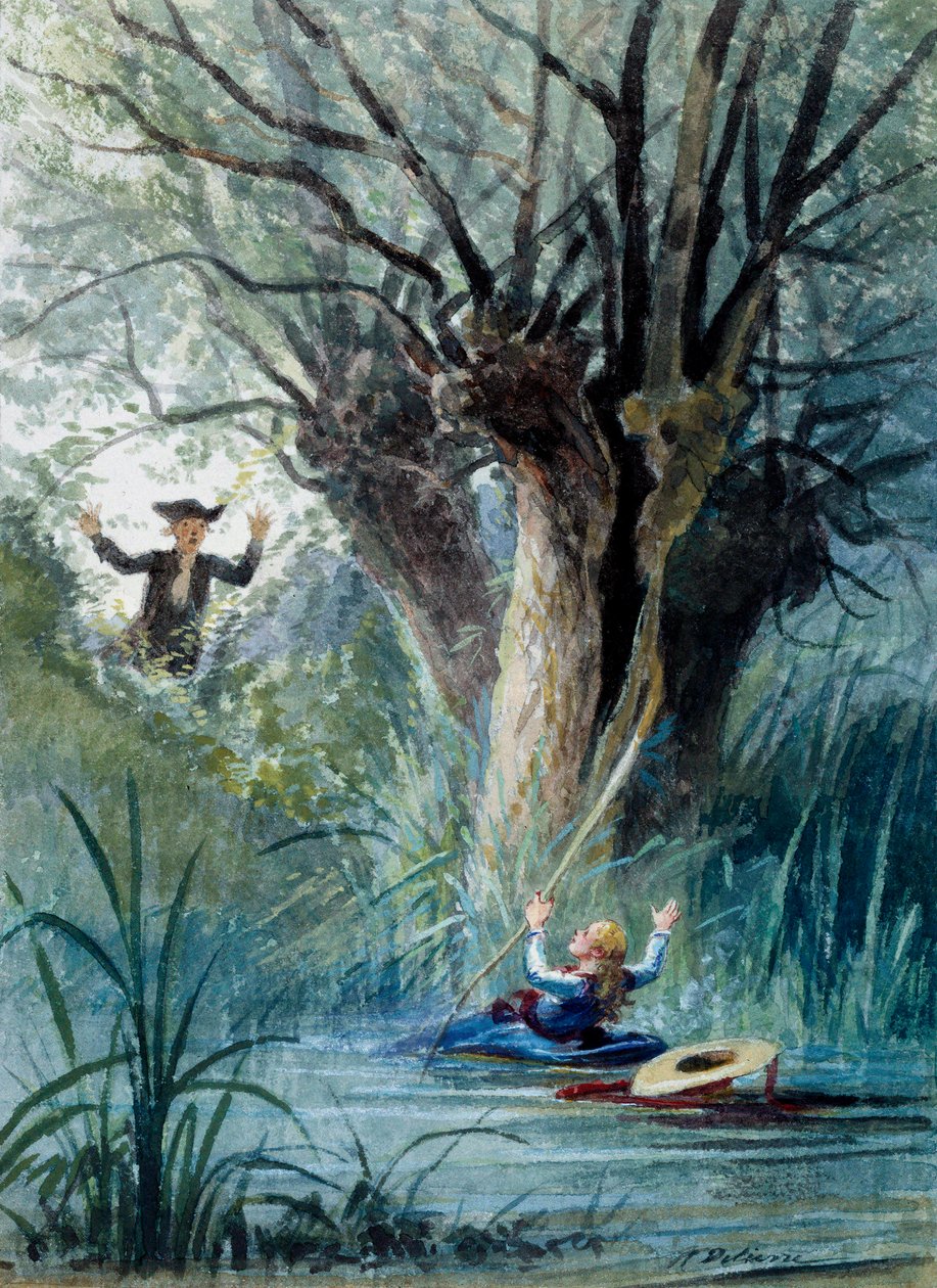 Illustration of the fable 