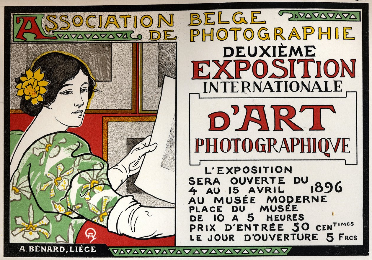Photographic art exhibition at the Musee Moderne, Brussels by Auguste Donnay