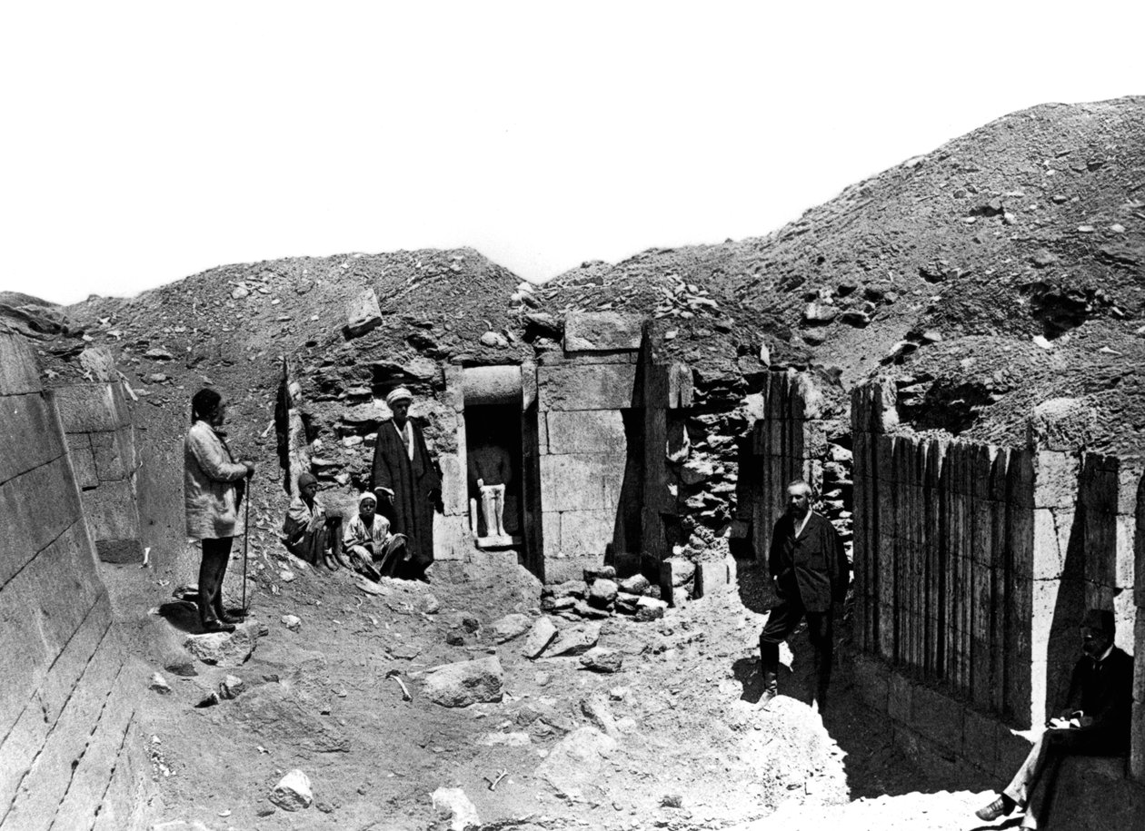 Memphis Saqqara, Egypt, 1893 by Auguste Edouard Mariette