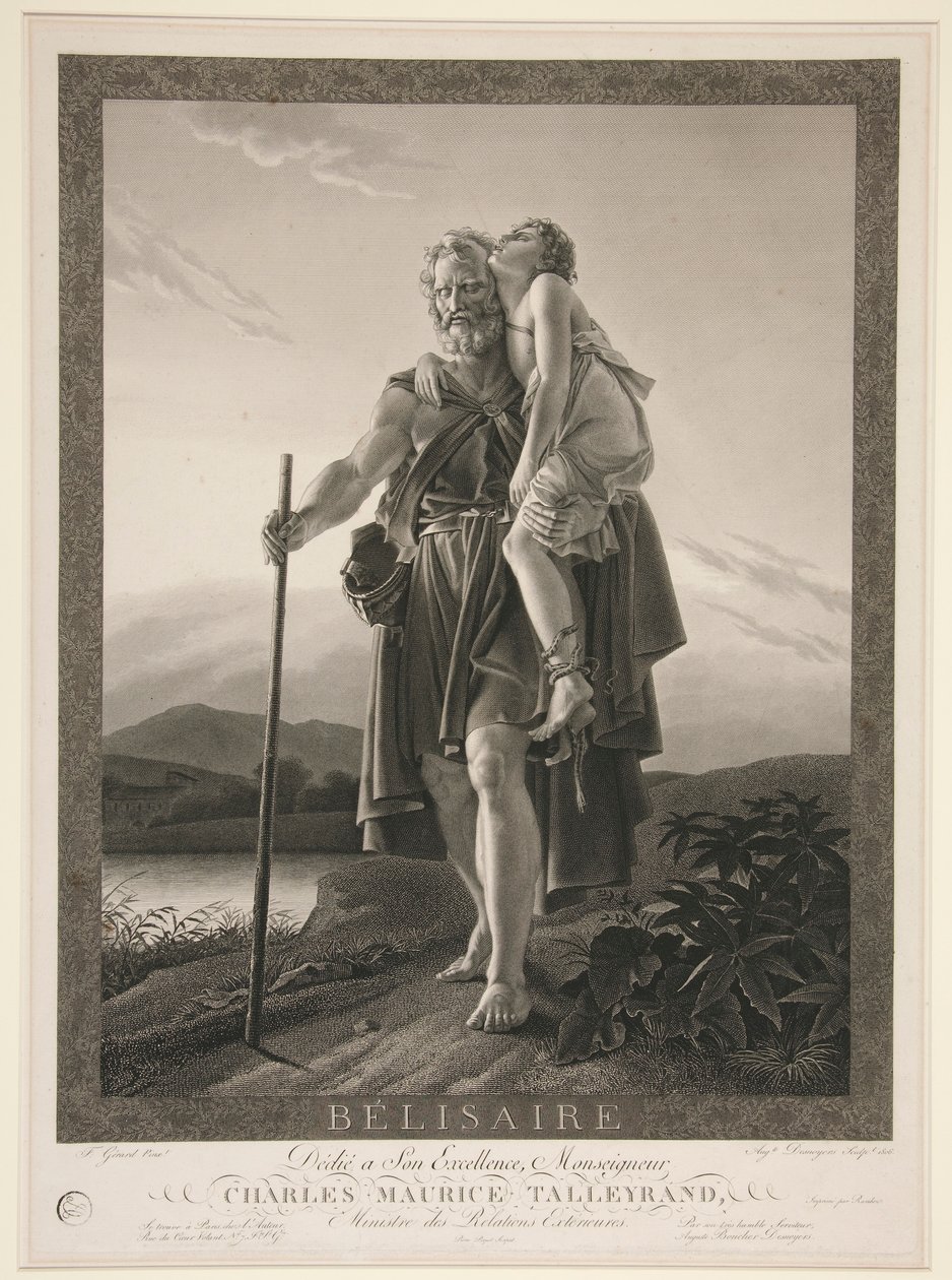 Belisarius by Auguste Gaspard Louis Desnoyers