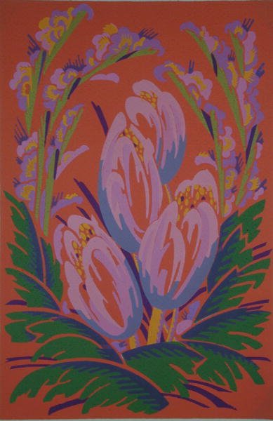 Floral design motif from 