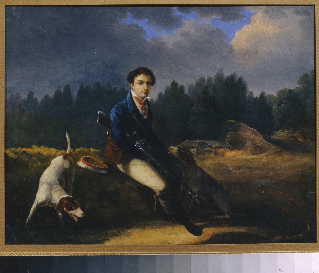 Portrait of Nikita Vsevolzhsky, Founder of the Green Lamp Society by Auguste Joseph Desarnod