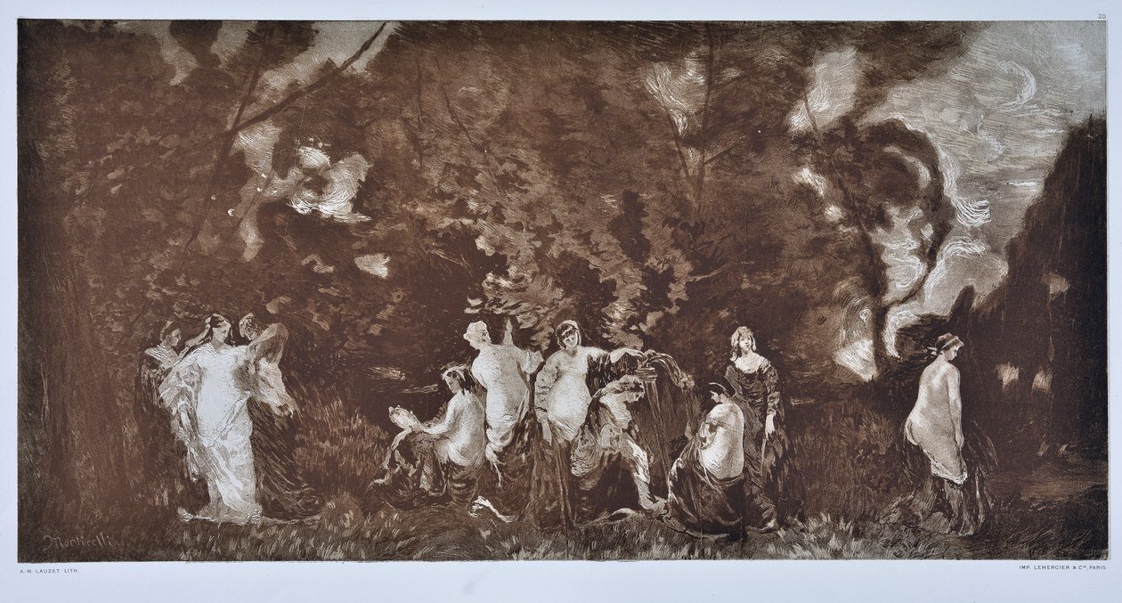 The Women of the King by Auguste Lauzet