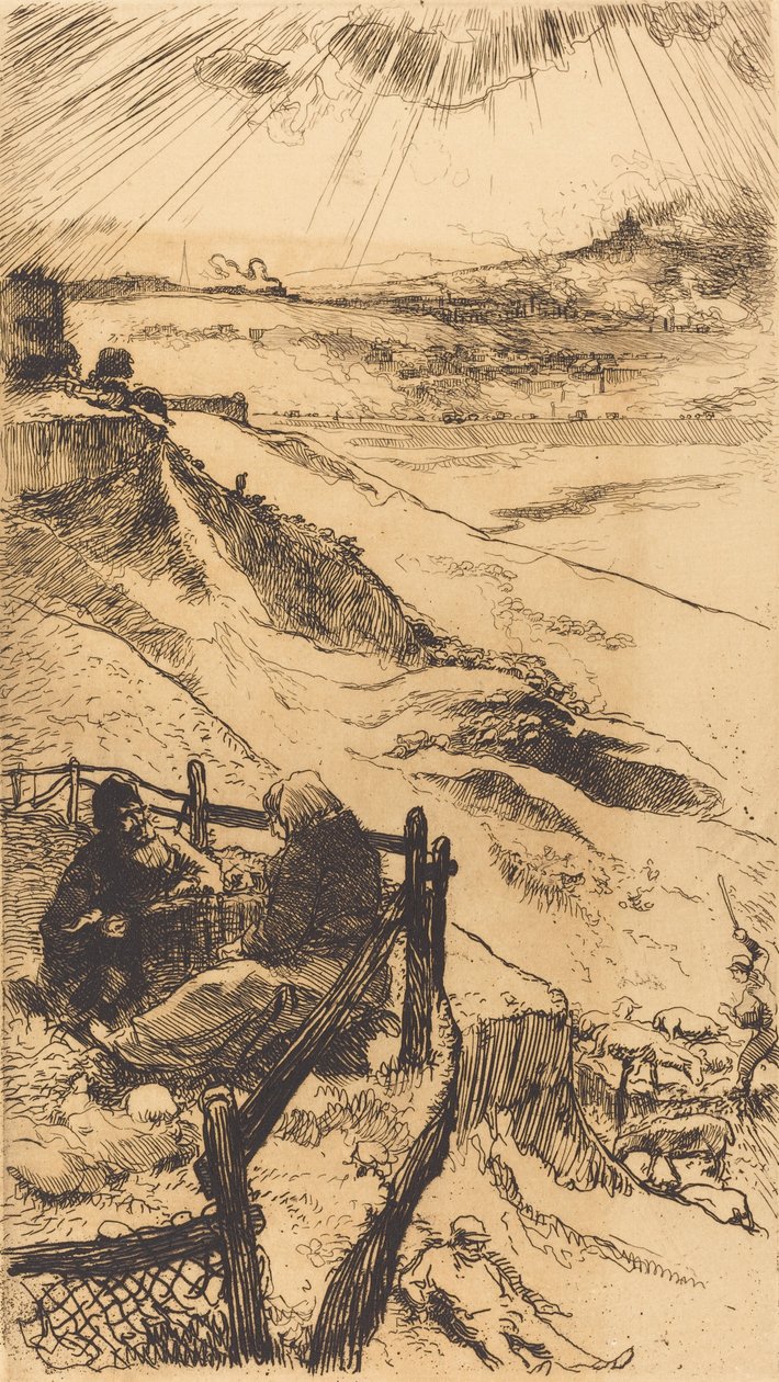 American Quarries, near Paris, 1898 by Auguste Lepere