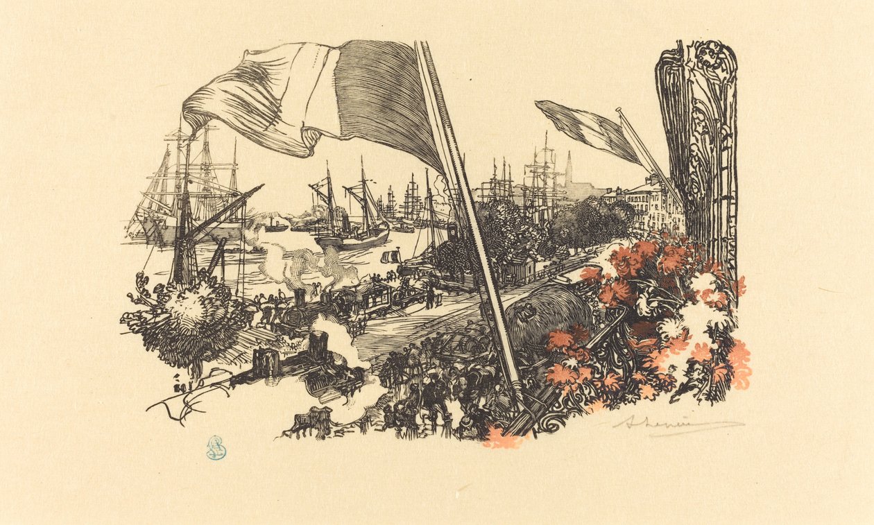 Dedication Page by Auguste Lepere