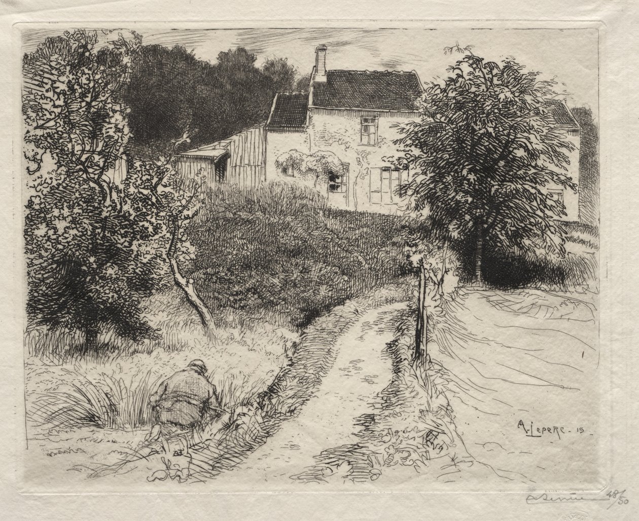 A Bellot by Auguste Louis Lepère