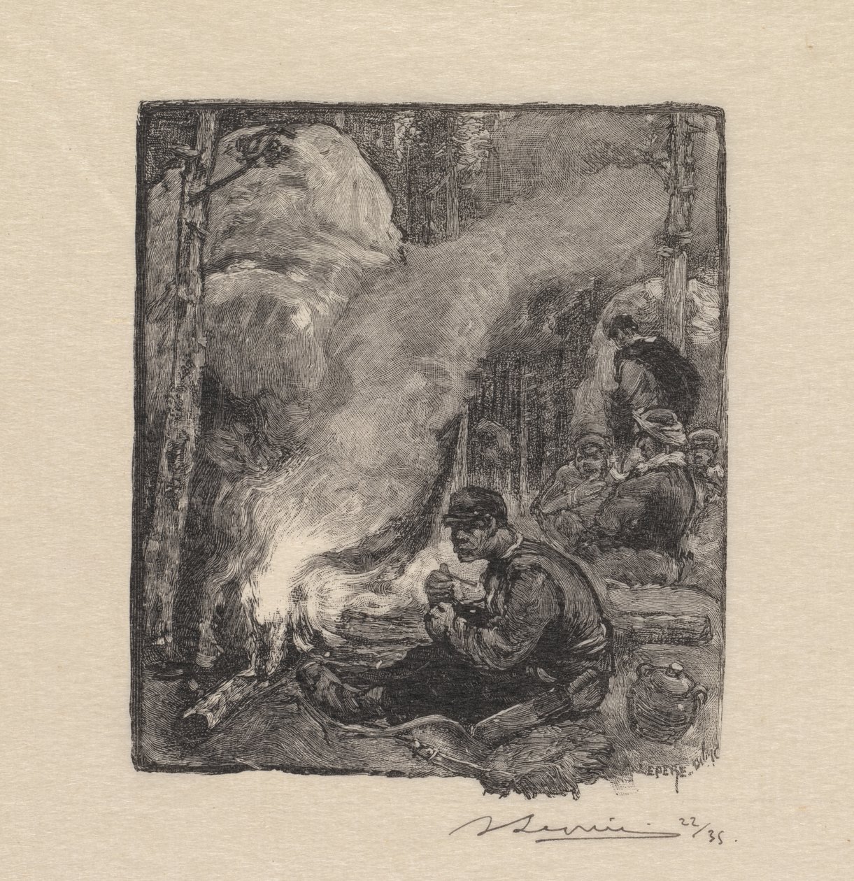 Fontainebleau Forest: Woodcutters