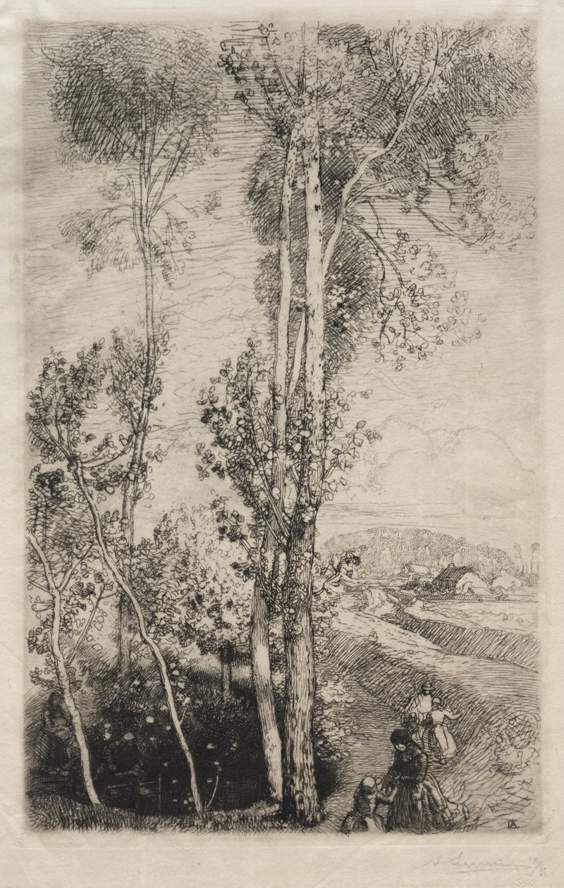 La Petite Mare by Auguste Louis Lepère