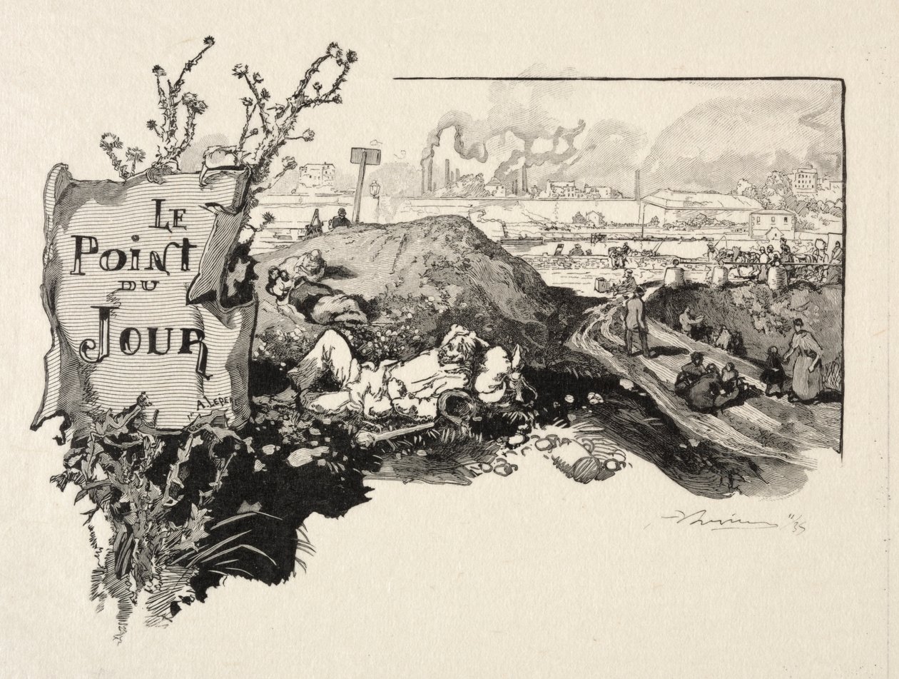 Le Point du Jour by Auguste Louis Lepère