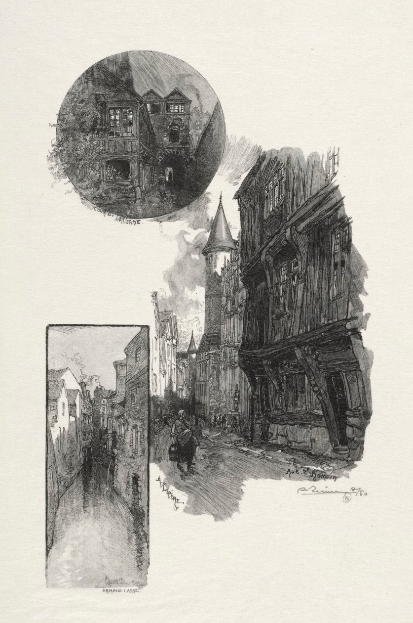 Rouen Illustrated: Cour de L