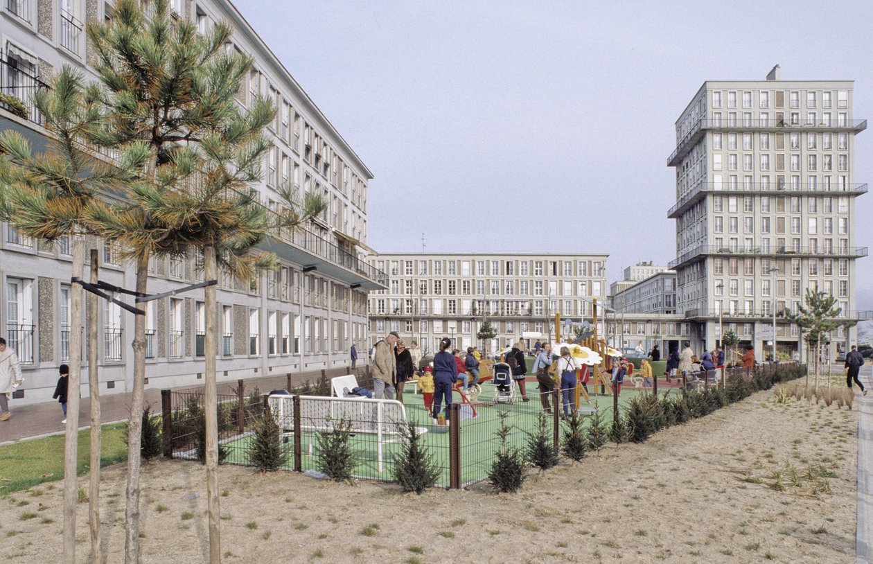 Housing Building in Le Havre by Auguste Perret