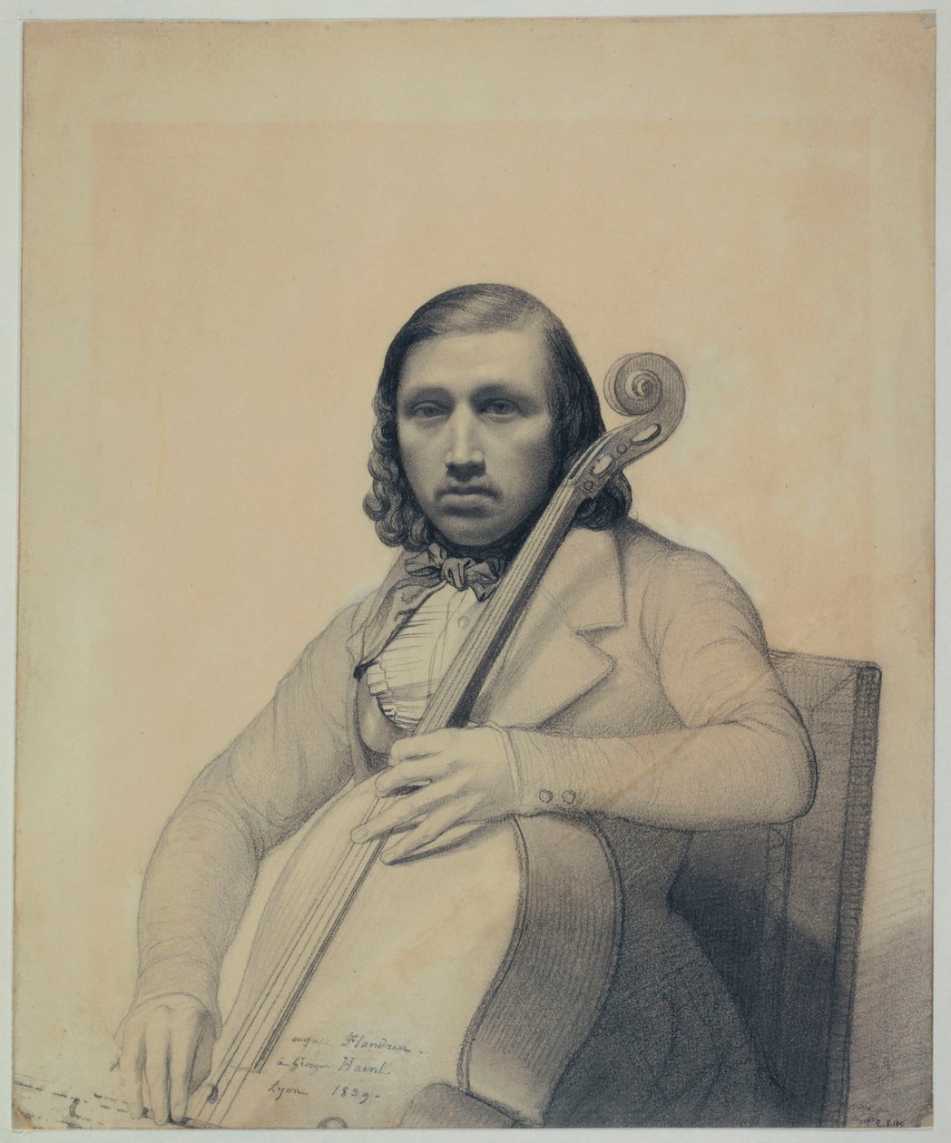 Portrait of François George-Hainl by Auguste René Flandrin