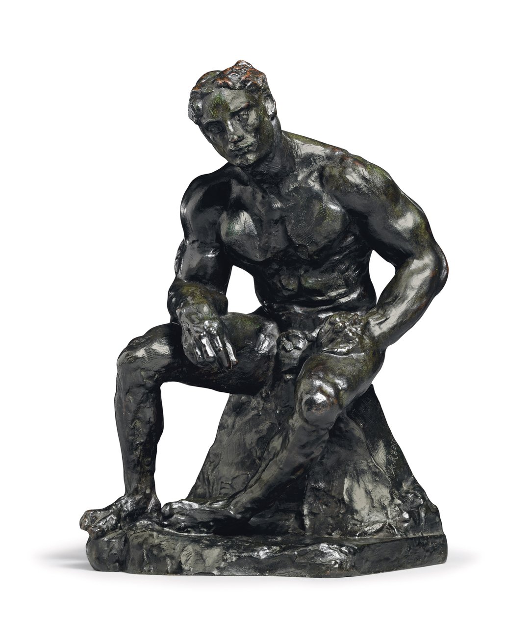 American Athlete, 1901; c. 1927-1935 by Auguste Rodin