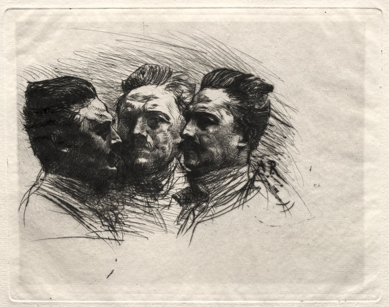 Henry Becque by Auguste Rodin
