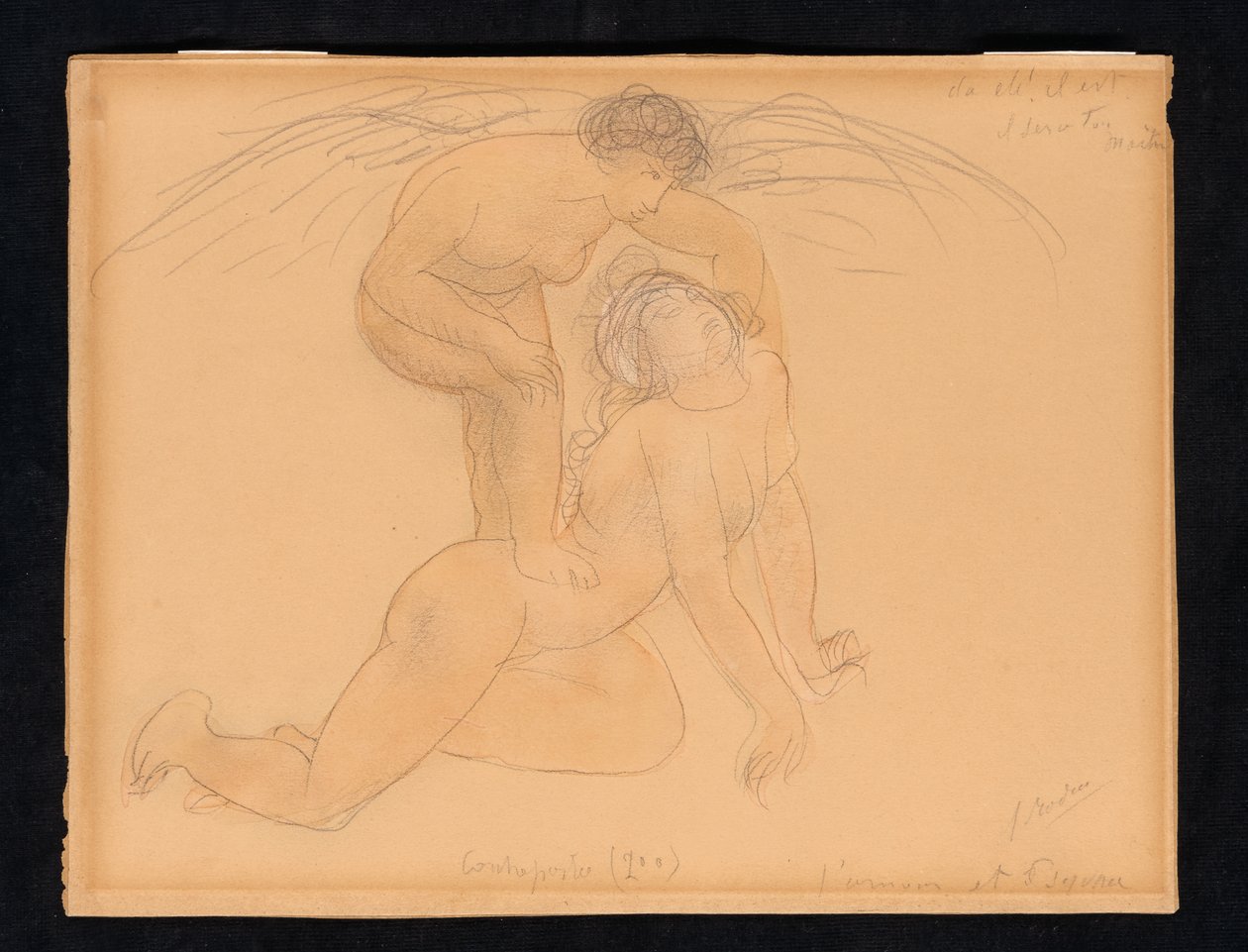 Love and Psyche, c.1900 by Auguste Rodin