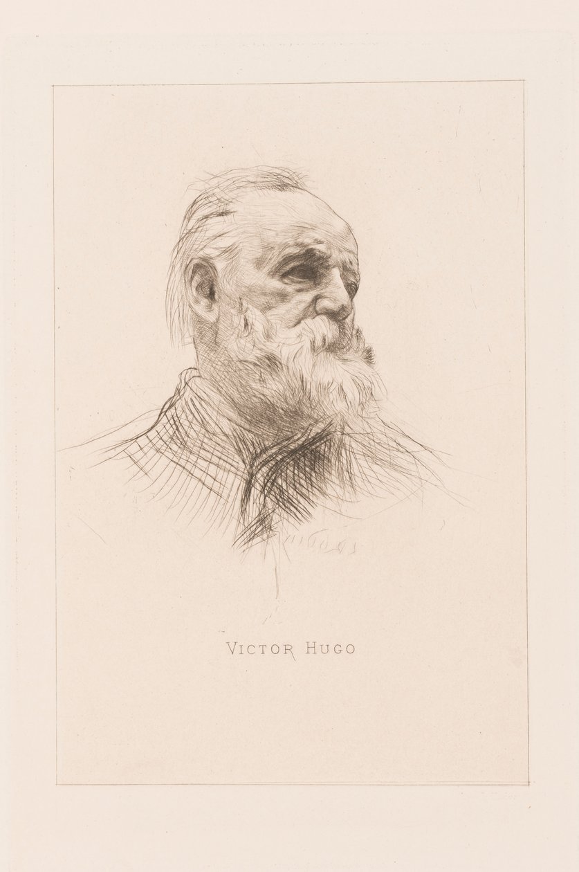 Portrait of Victor Hugo by Auguste Rodin