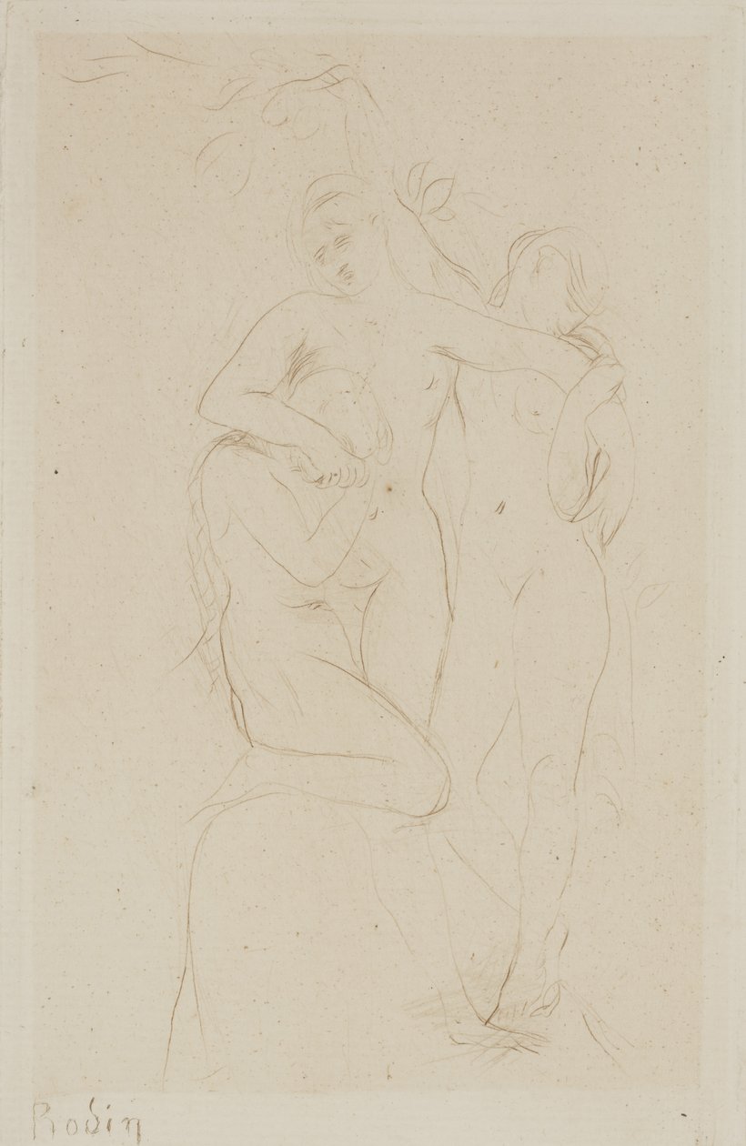 Souls in Purgatory by Auguste Rodin