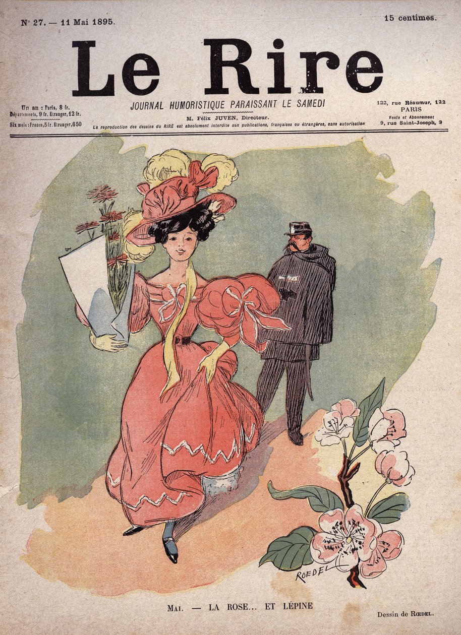 Month of May - the rose and... Lepine by Auguste Roedel