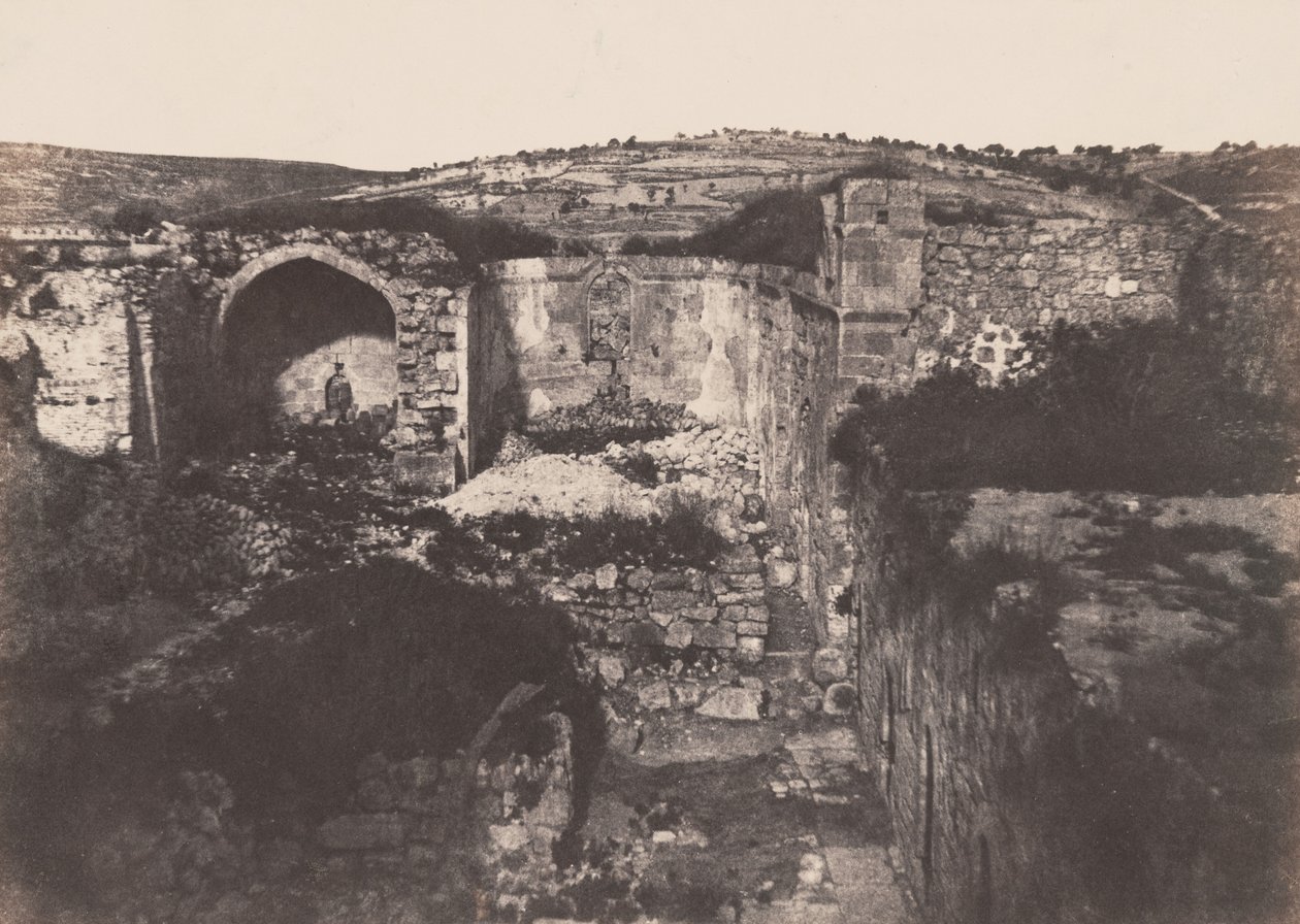 Jerusalem: Church of St. Mary Magdalene by Auguste Salzmann