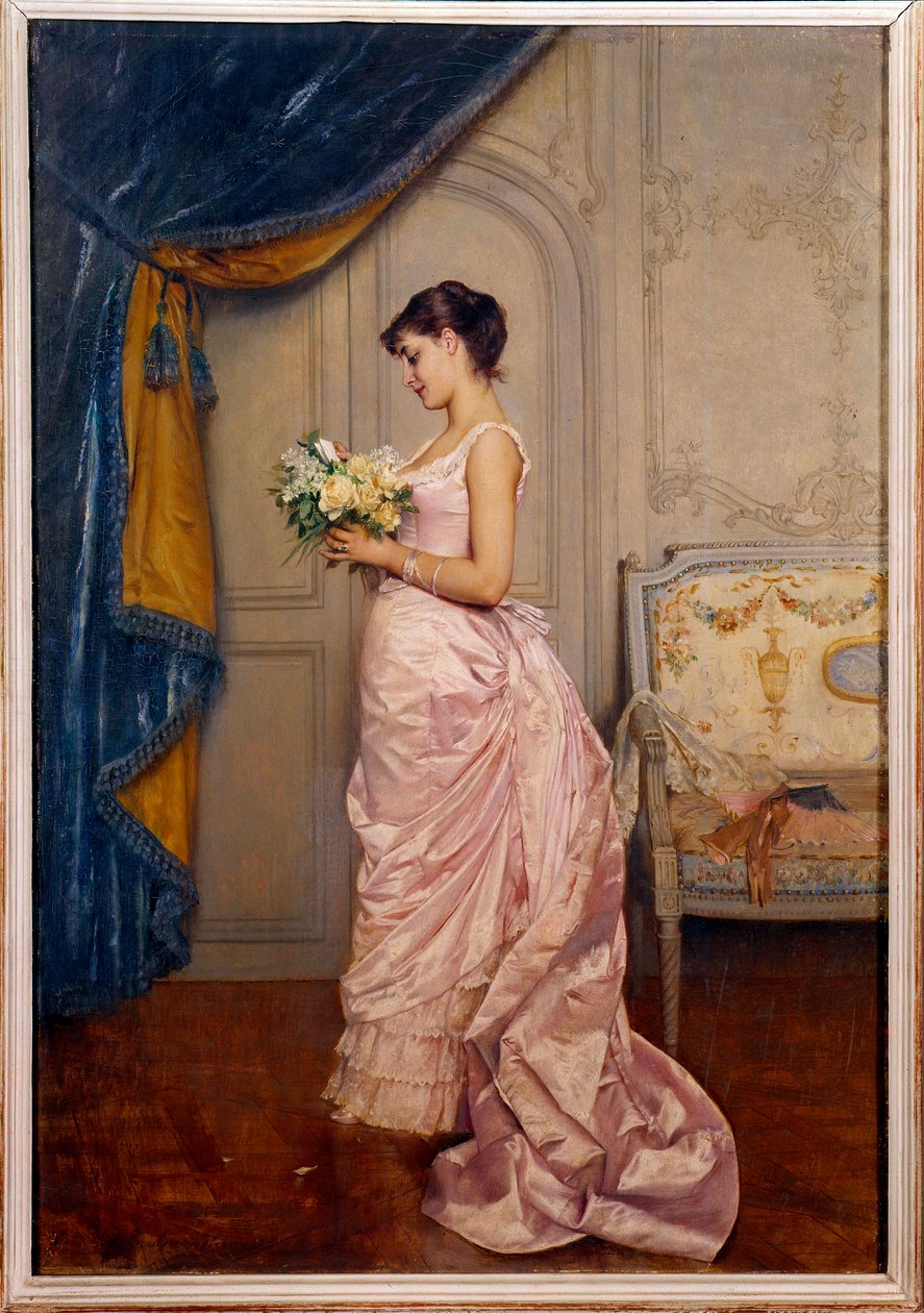 Sweet Ticket by Auguste Toulmouche
