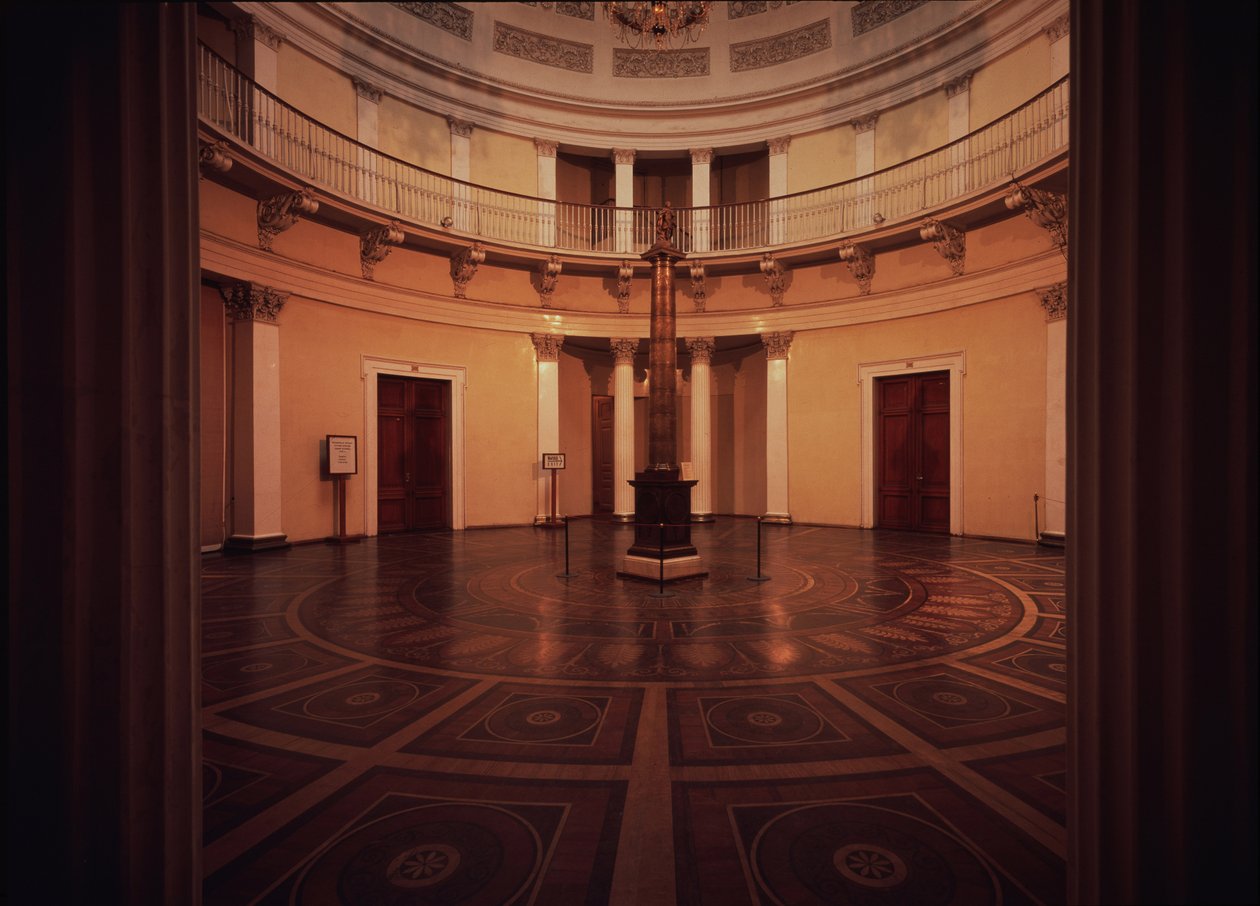 The Rotunda of the Winter Palace by Auguste de Montferrand