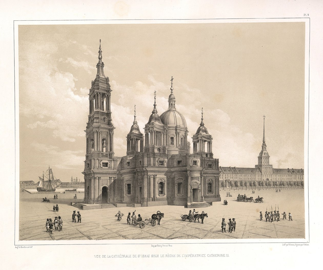 View of the Saint Isaac
