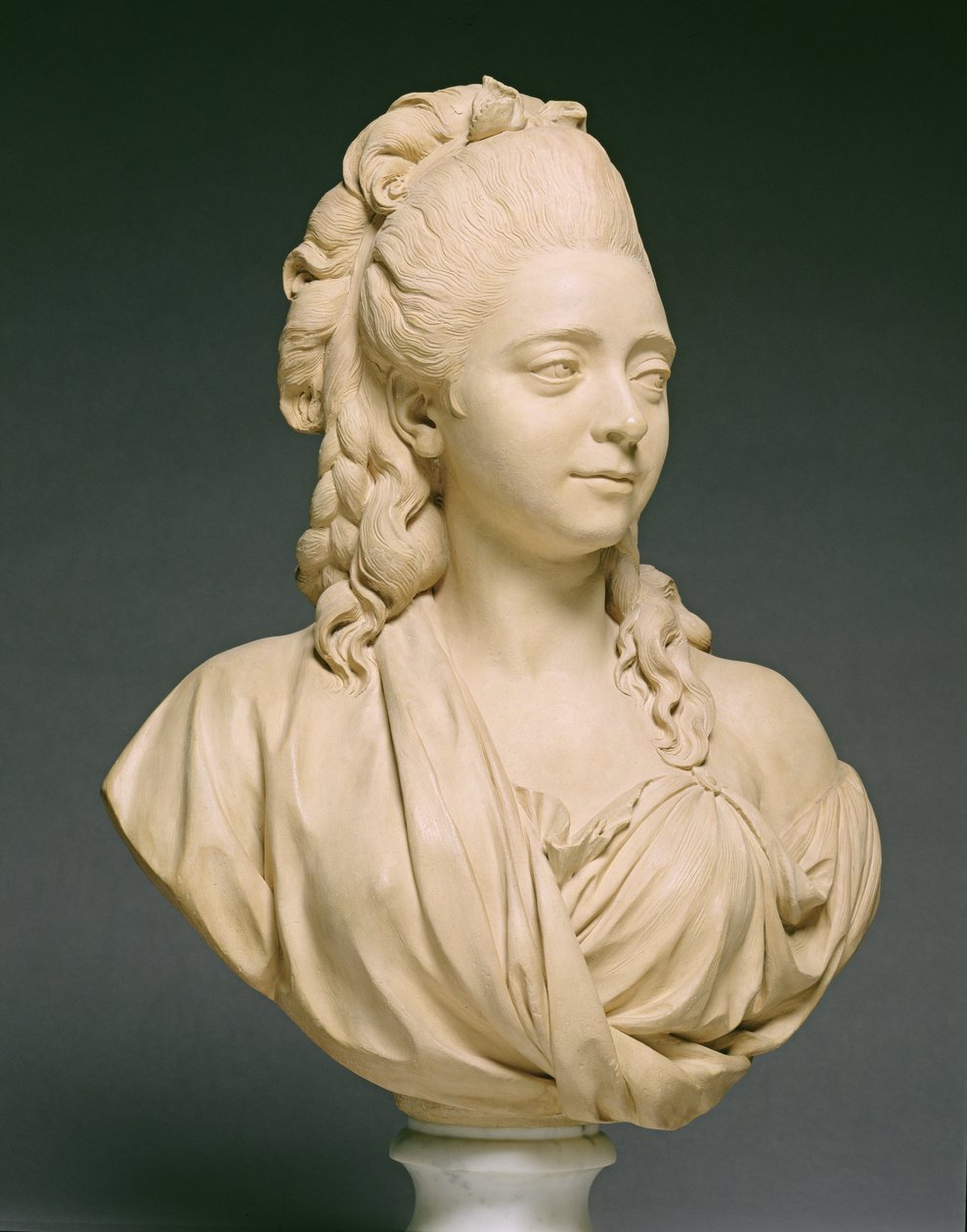Madame Pajou, nee Angelique Roumier by Augustin Pajou