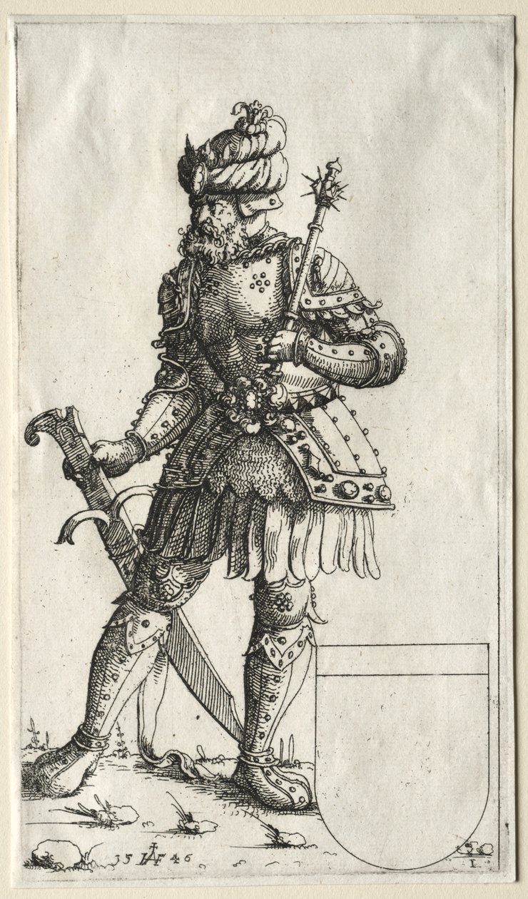Sigismund II, King of Poland by Augustin Hirschvogel