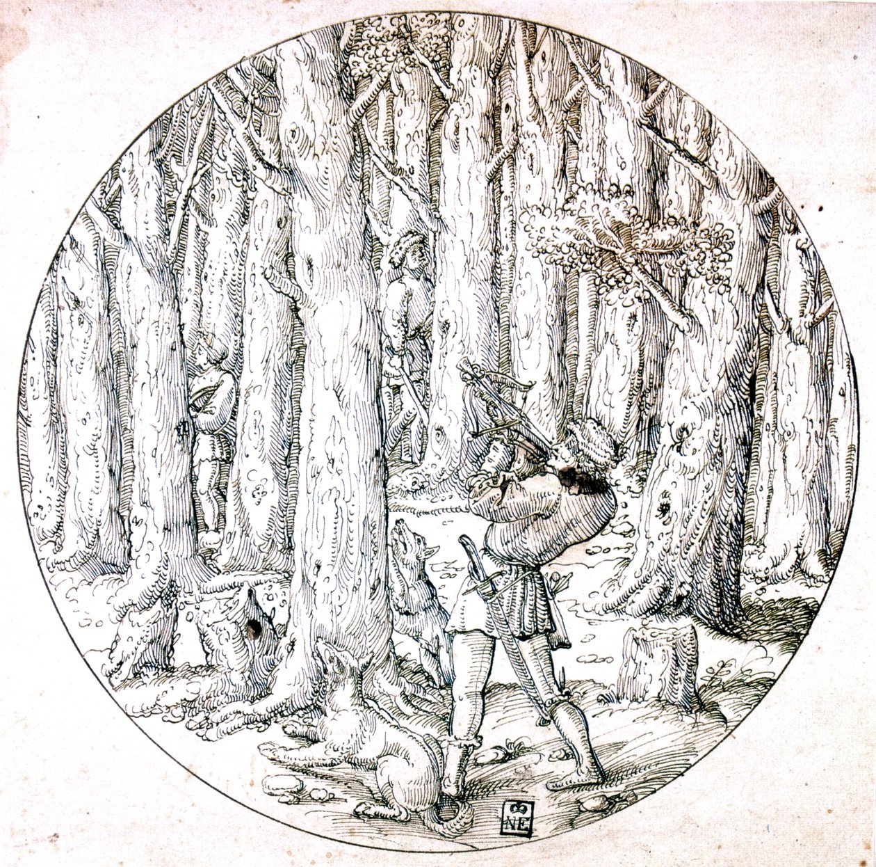 The Chase, c. 1513-1553 by Augustin Hirschvogel
