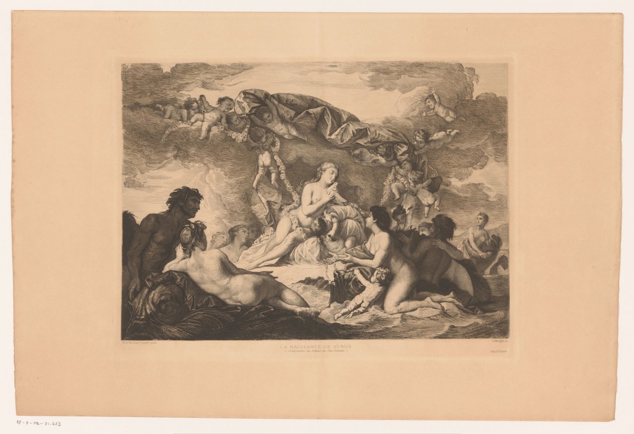Birth of Venus by Augustin Mongin