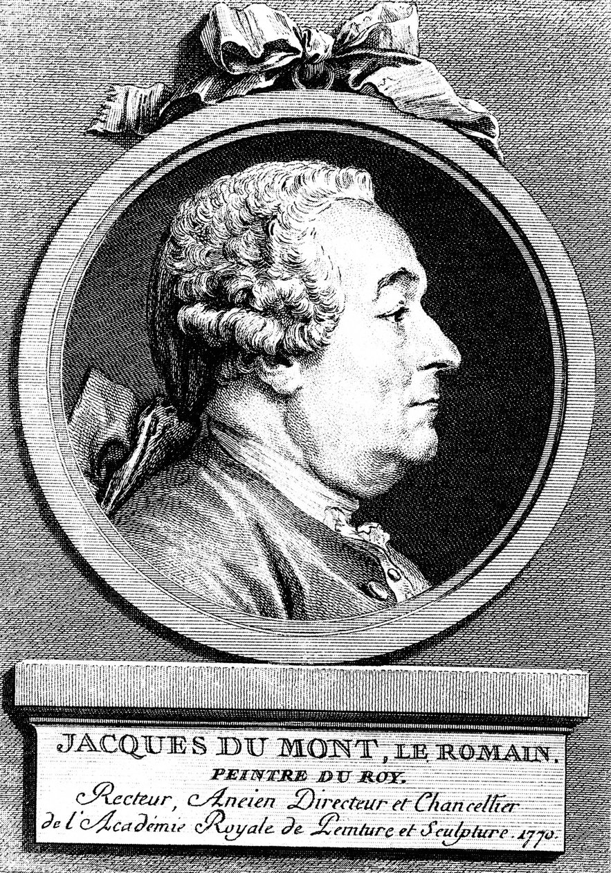 Jacques Dumont, French Artist by Augustin de Saint Aubin