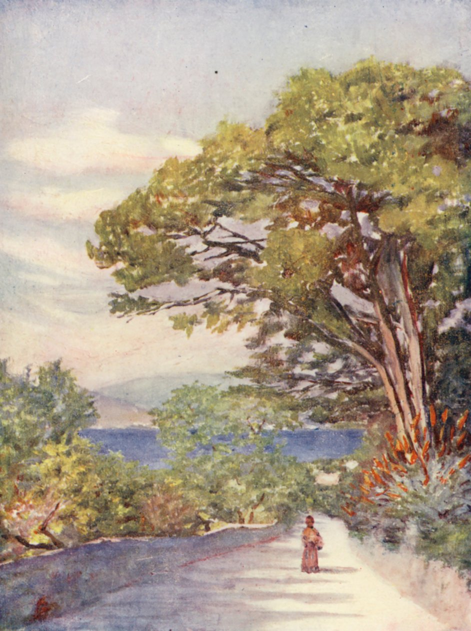 A Road in Gibraltar by Augustine Fitzgerald