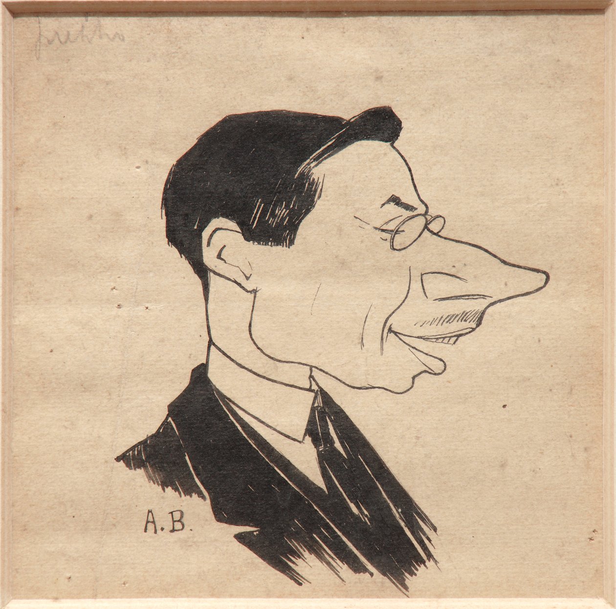 Caricature by Augusto Baracchi