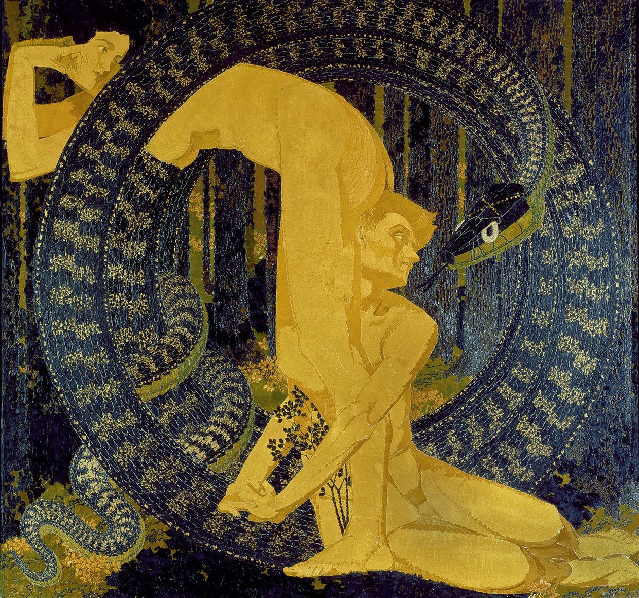Adam and Eve by Augusto Giacometti