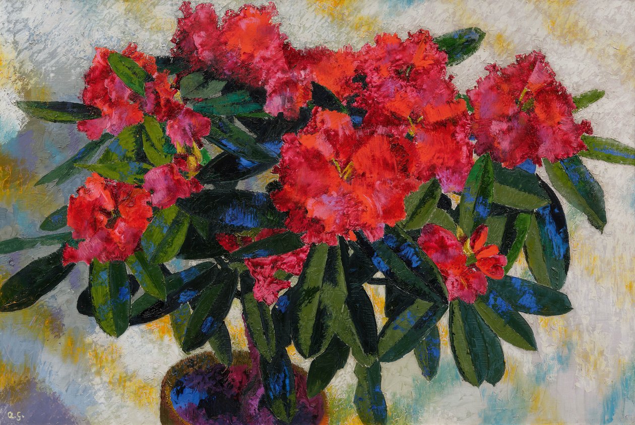Rhododendron 1938 by Augusto Giacometti